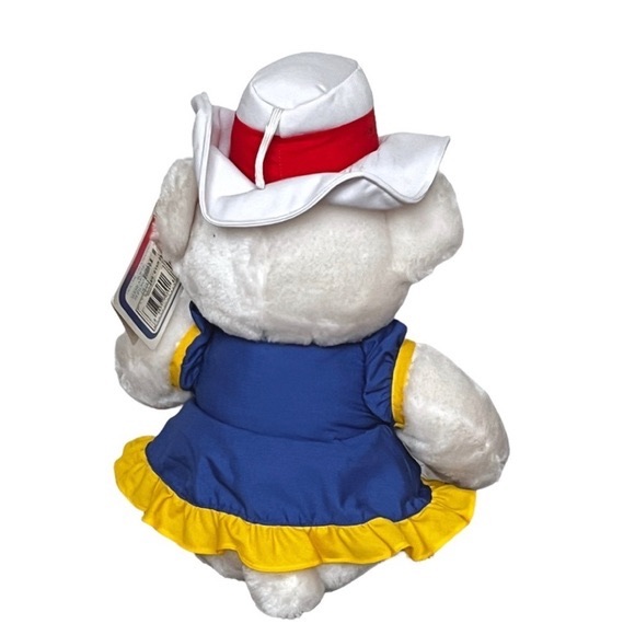 1988 Calgary Winter Olympic Mascots  Hidy & Howdy Cowboy Teddy Polar Bears Pair - Picture 6 of 8